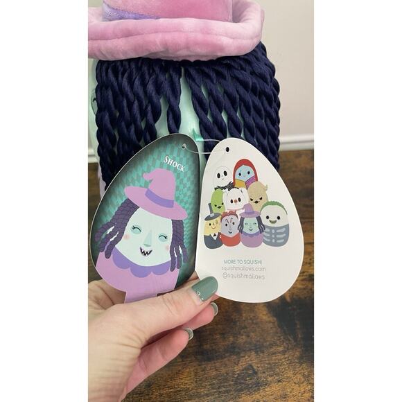 NEW Squishmallows Disney Nightmare Before Christmas Shock 13" Halloween Plush - Picture 7 of 11